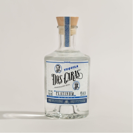 Buy Dos Caras Platinum Blanco Tequila Online | Mexican Alcohol